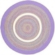 preview thumbnail 24 of 22, Rhody Rug Kid's Place Indoor/Outdoor Braided Area Rug Violet - 10' Round