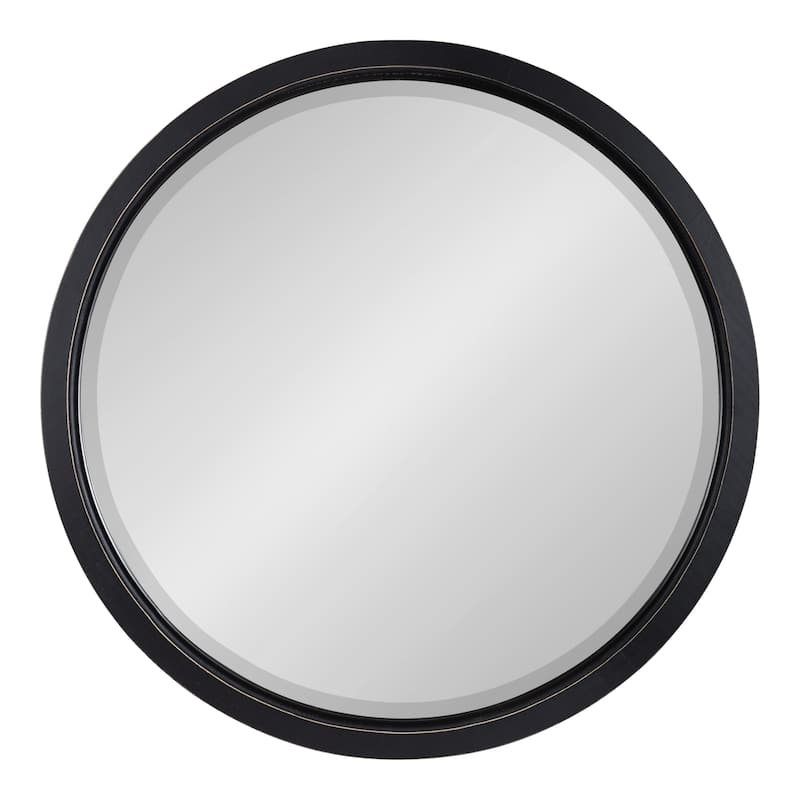 Kate and Laurel Hogan Round Framed Wall Mirror