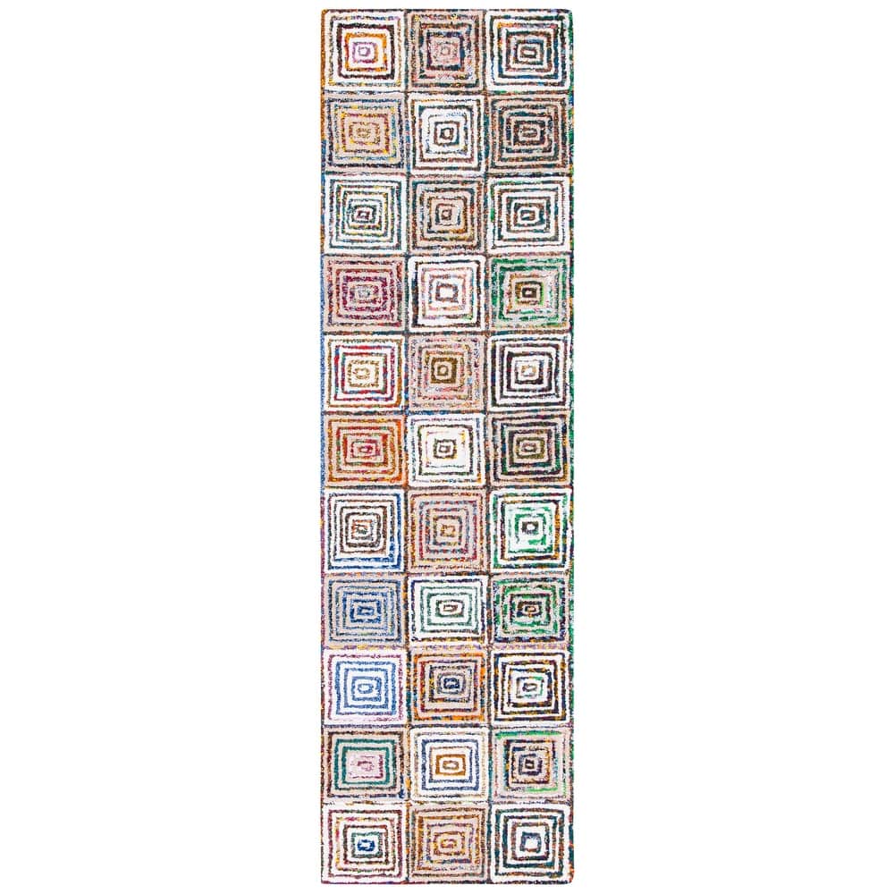 SAFAVIEH Handmade Nantucket Vangelija Contemporary Cotton Rug