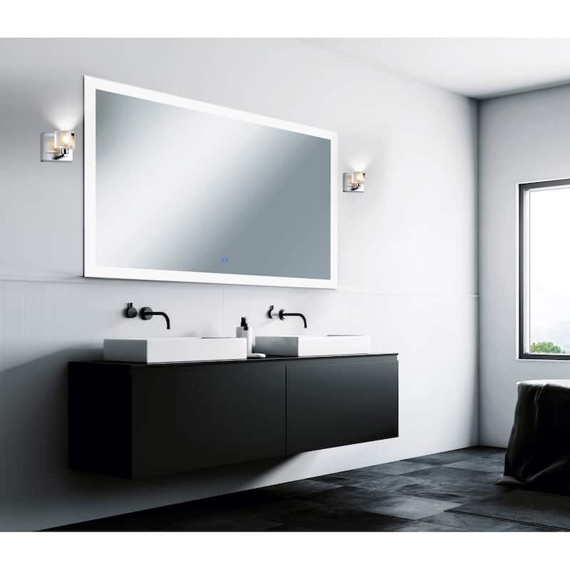 Tina 1 Light Wall Sconce With Chrome Finish