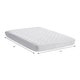 preview thumbnail 3 of 5, Sealy Waterproof Protection Mini Crib Mattress Pad