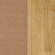preview thumbnail 14 of 58, Nathan James Cohen Faux Leather Counter or Bar Height Stool, Solid Wood Frame with Footrest and Woven Leather Back