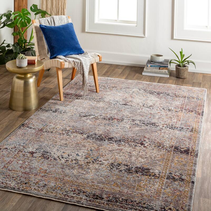 Artistic Weavers Ornella Vintage Distressed Area Rug - 8' 10" x 12' 10" - Charcoal
