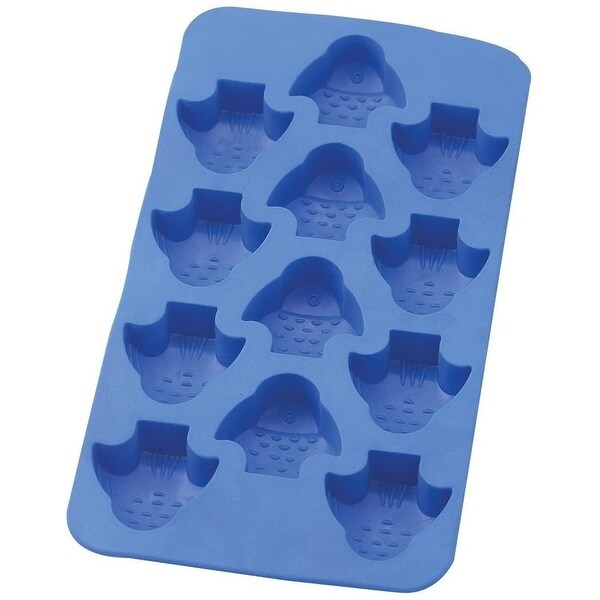 New. Novelty Ice Cube Tray Make Ice Cubes in the Shape of Fish 