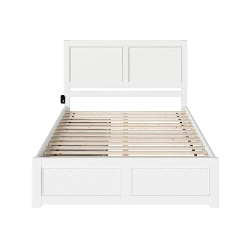 Canyon Platform Bed with Matching Footboard & Storage Drawers