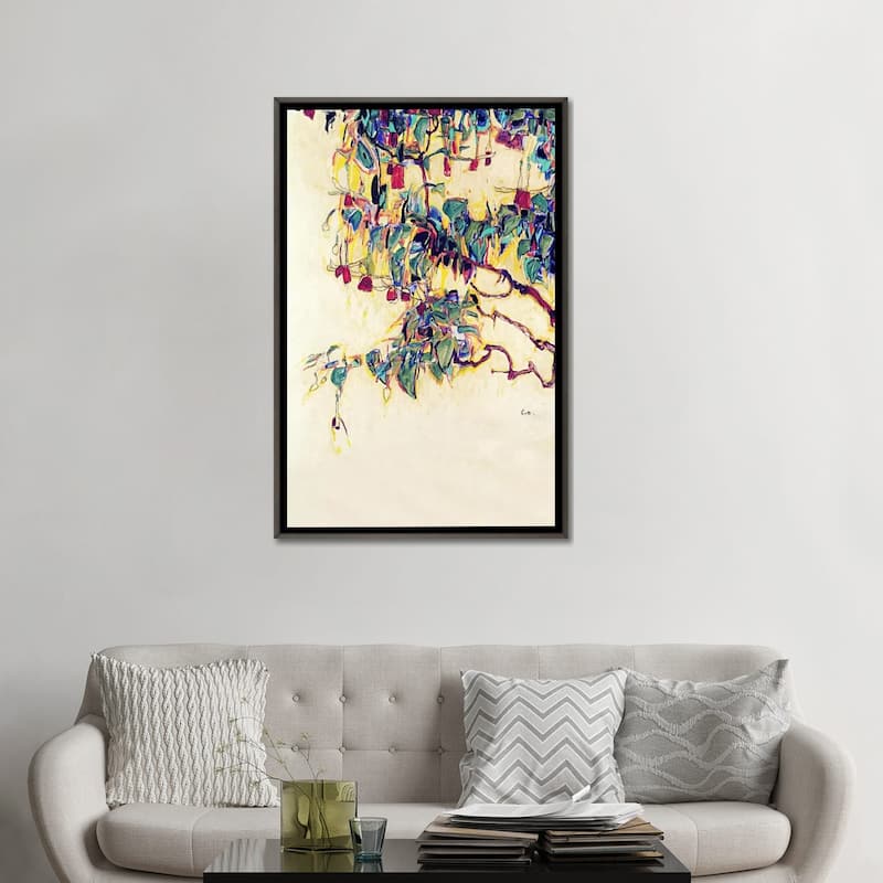 iCanvas "Sun Tree" by Egon Schiele Framed