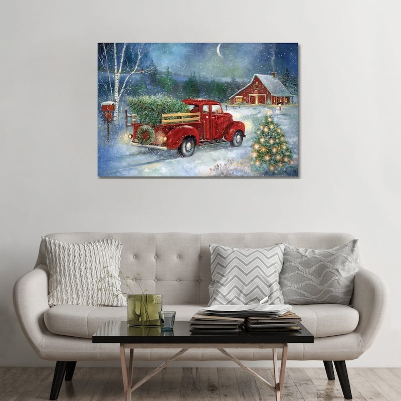 iCanvas "Christmas Delivery" by Ruane Manning Canvas Print - 32x48x1.5