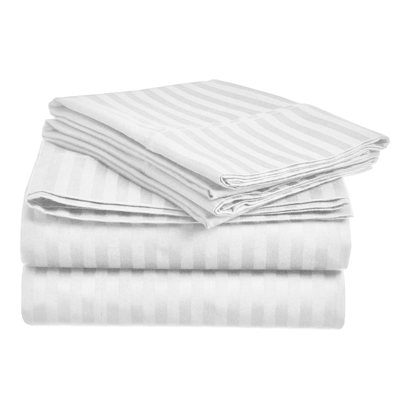 Fresh Home 1000 Thread Count Egyptian Quality Cotton Deep Pocket Dobby Stripe-image