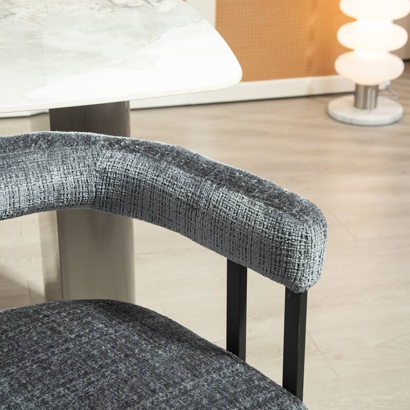 Contemporary Designed Upholstered Accent Chair set of 2