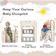 preview thumbnail 25 of 33, Kids Slide Playset Structure,Freestanding Castle Crawling Playhouse