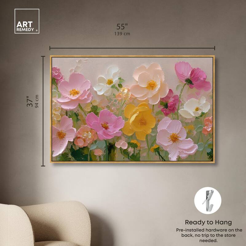 Expressed in Petals II Canvas by Art Remedy