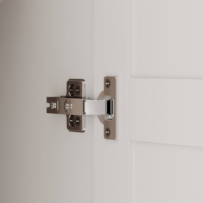 75" Armoire Wardrobe Closet with 2 Drawers, Clothes Organizer Closet with Storage Shelves