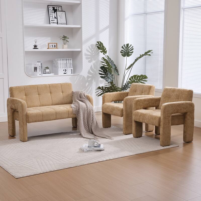 Nordic Modern Double Armchair