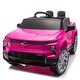 preview thumbnail 25 of 77, Licensed 24V Chevrolet Silverado EV Kids Ride-On Car with Four-Wheel Suspension, Remote Control, Bluetooth, and LED Lights