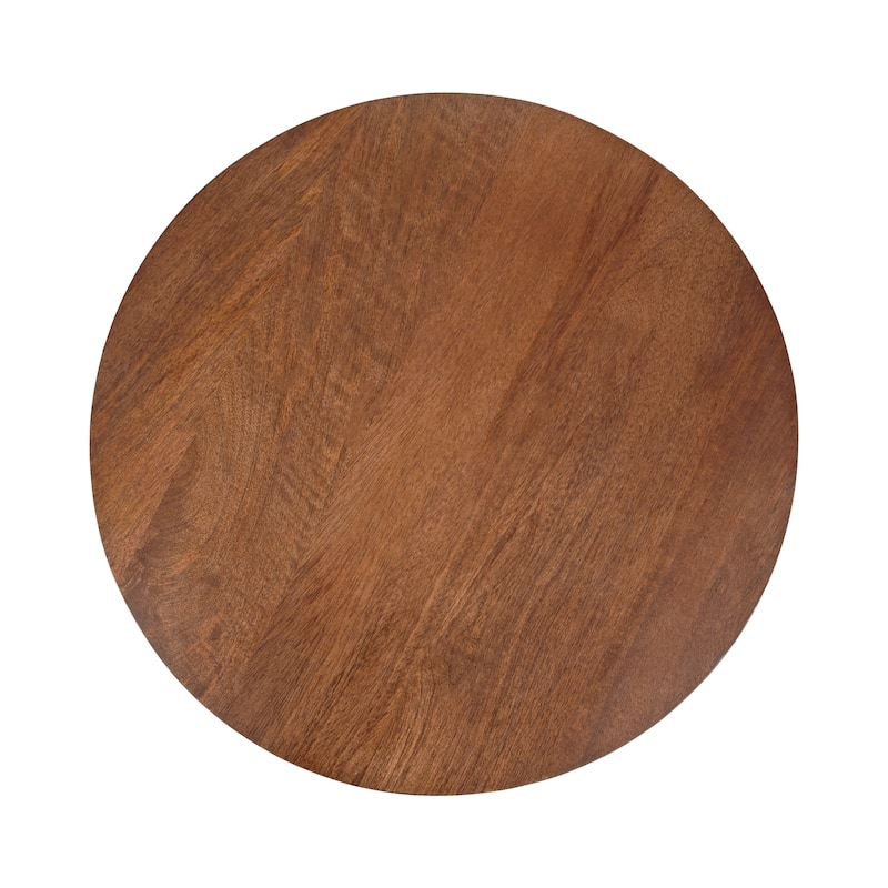 Kate and Laurel Ardentown Round Wood Side Table