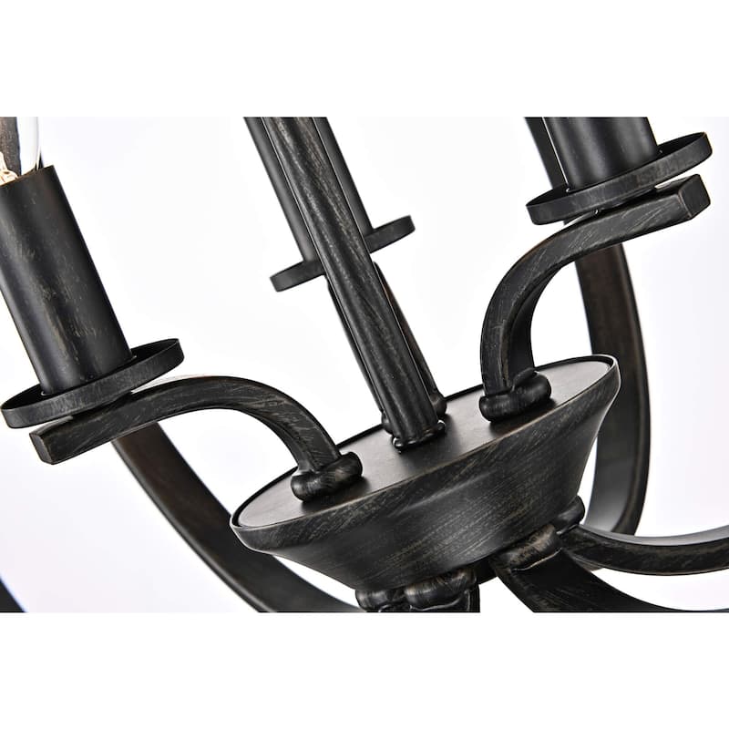 Mabel 3-light Contemporary Flush Mount Chandelier
