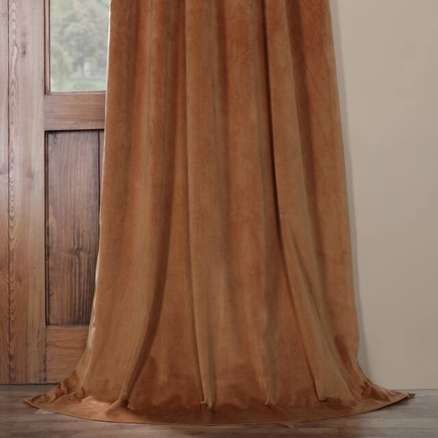 Exclusive Fabrics Signature Velvet Blackout Curtain (1 Panel)