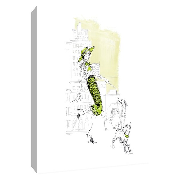 PTM Images 9-154772 PTM Canvas Collection 10" x 8" - "Ghirardelli Square" Giclee Women Art Print on Canvas