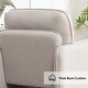 preview thumbnail 59 of 76, HOMYKA Oversized Accent Chair, Modern Sherpa Single Sofa with 2PCS Pillows