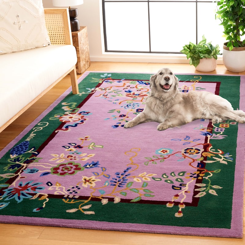 SAFAVIEH Handmade Metro Iroda French Country Wool Rug