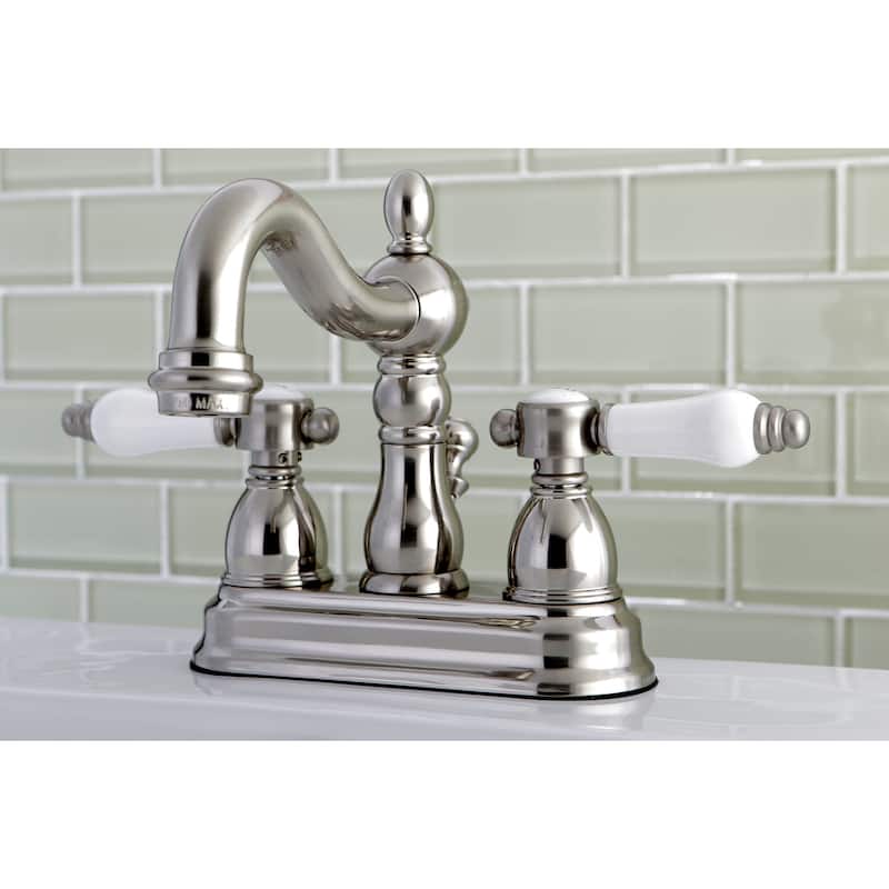 Kingston Brass Bel Air Centerset Bathroom Faucet - Includes Metal