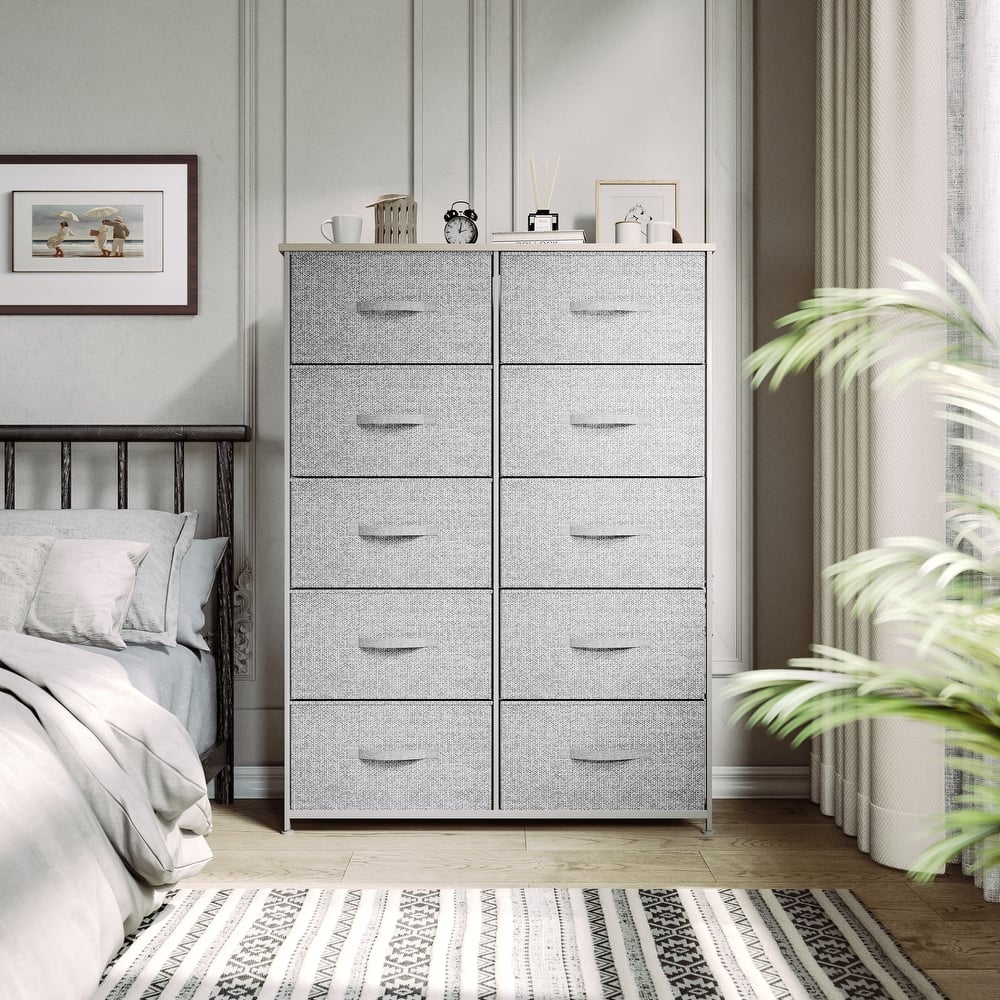 Moasis 10-drawer Bedroom Dresser Storage Tower