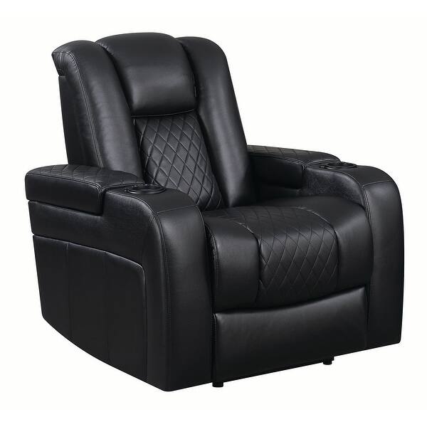 Power Recliner with Cup Holders On Sale Overstock 35177526