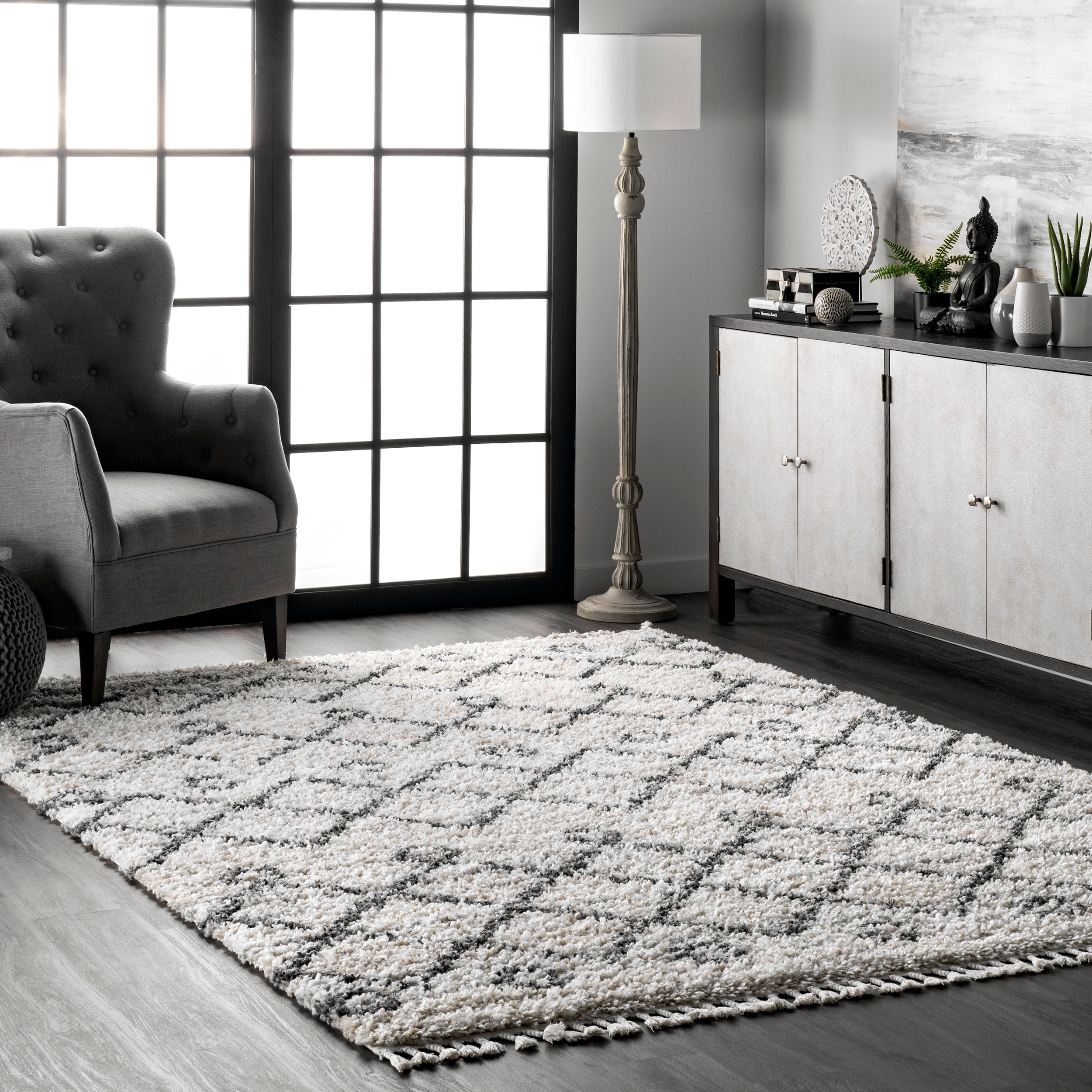 Nuloom Transitional Kristi Shag Area Rug