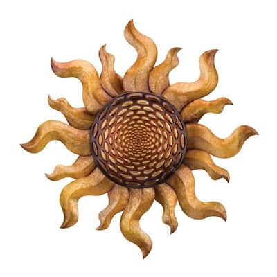 August Sun Wall Decor 24"