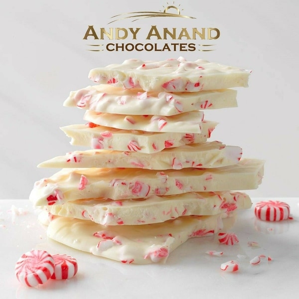 Andy Anand Sugar Free Peppermint Chocolate Bark Gift Box 1 lbs. Opens flyout.