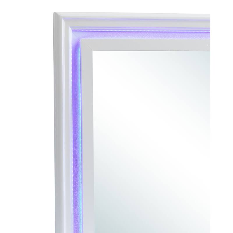 Lorana LED Lighted Bedroom Mirror