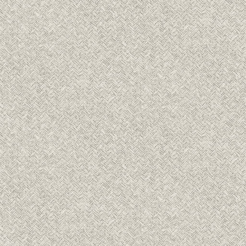 Woven Basket Light Grey Wallpaper