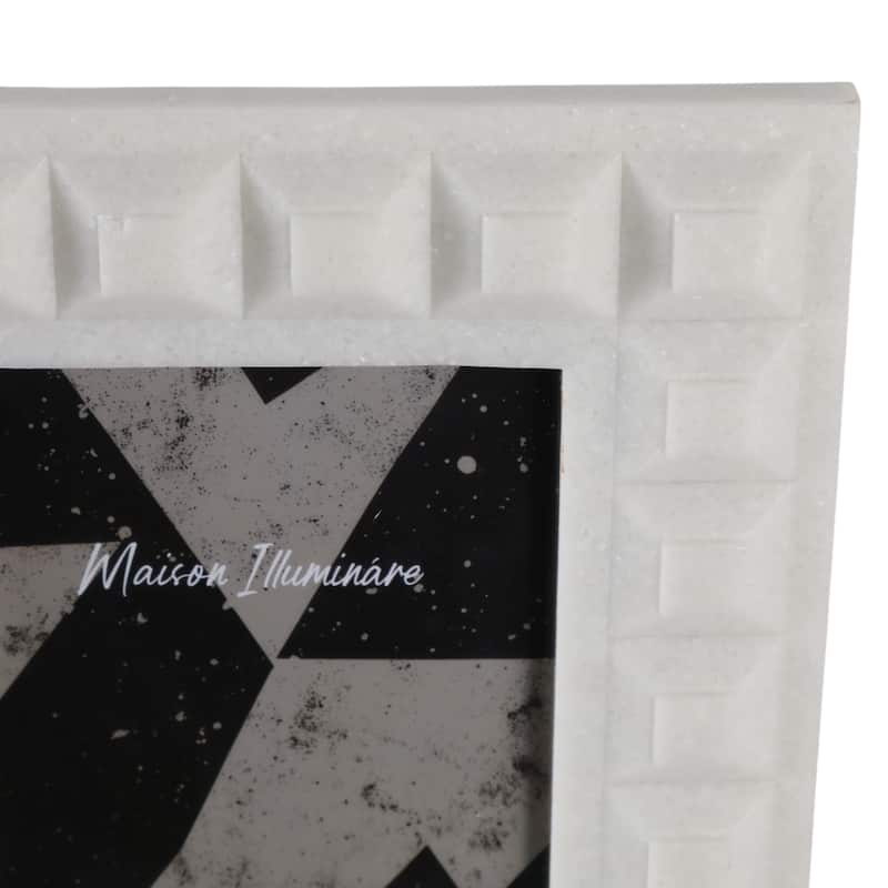 Resin Modern Photo Frame Square Block Border Design Decorative Frame