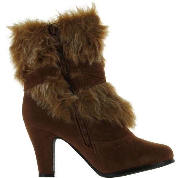boots with fur trim