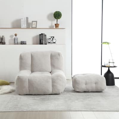 Fluffy Bean Bag Chair