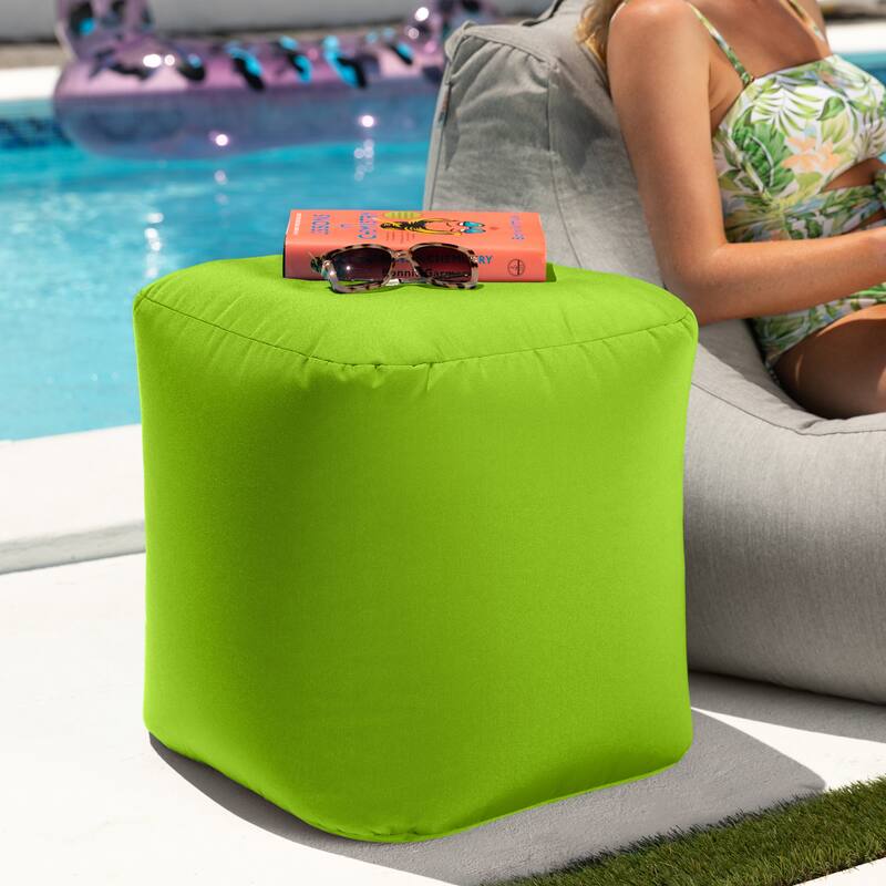 Jaxx Bean Bags Luckie Indoor/Outdoor Patio Ottoman