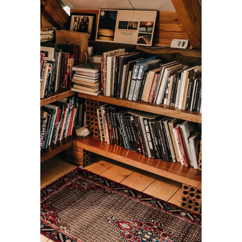 ECARPETGALLERY Hand-knotted Andelz Brown Wool Rug - 5'0 x 9'9