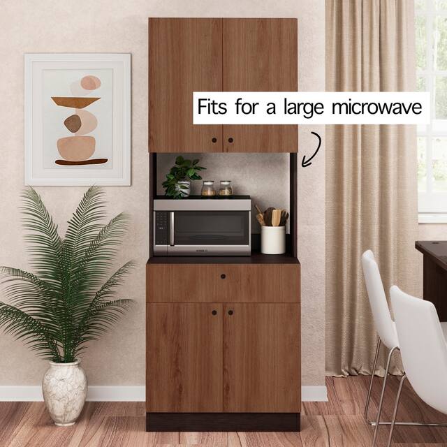 Living Skog Scandi Microwave/ Kitchen Storage Cabinet