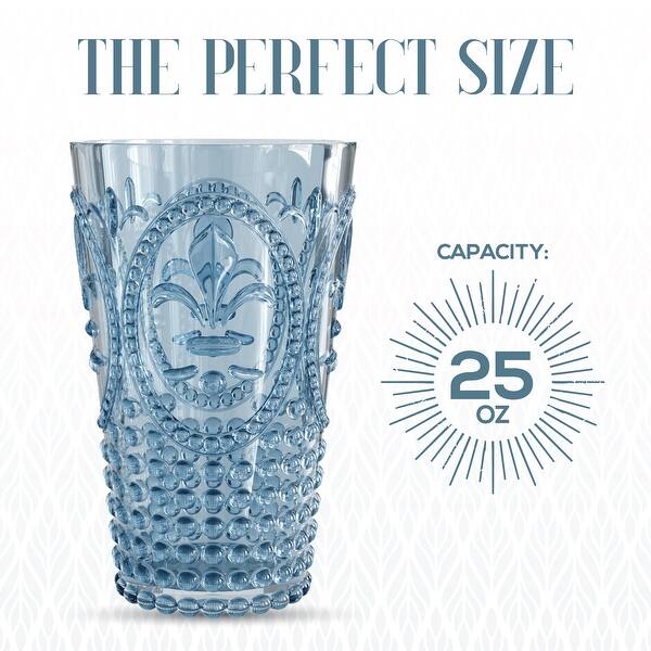 Elle Decor Set of 4 Acrylic Water Tumblers - Bed Bath & Beyond - 38339490