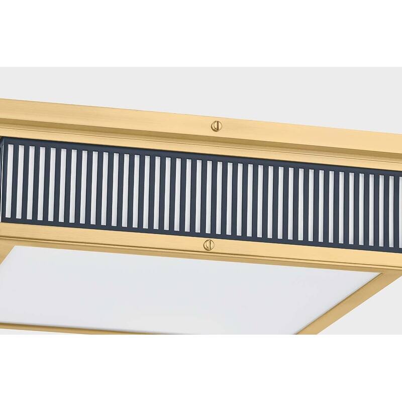 Hudson Valley Lighting MDS1900 Ashdown 14" Wide LED Flush Mount Square