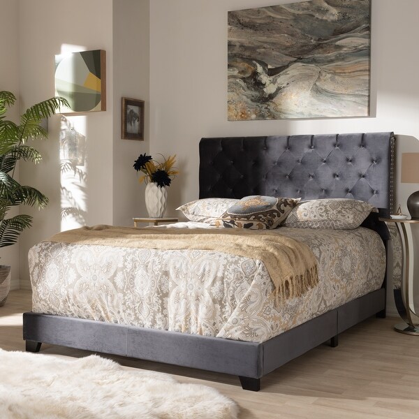 grey chevron bedding