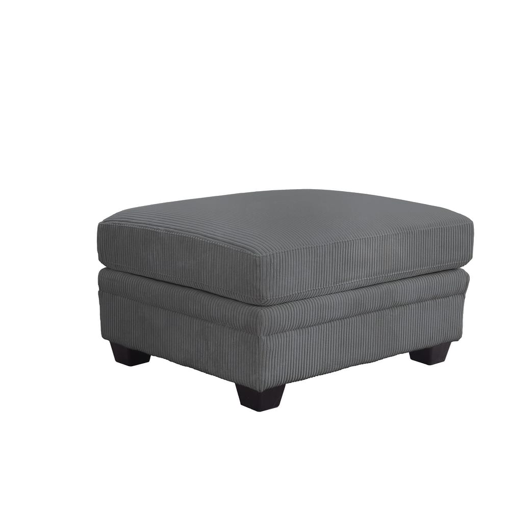 The Ottoman of Corduroy Sofa Sectional Couch