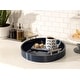 preview thumbnail 11 of 89, Kate and Laurel Lipton Round Decorative Tray with Metal Handles