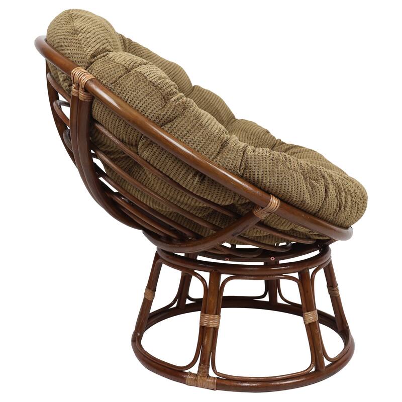 48-inch Jacquard Chenille Papasan Cushion (Fits 46-inch Papasan Frame)