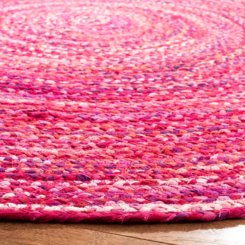SAFAVIEH, Handmade Braided Teodora Country Cotton Rug