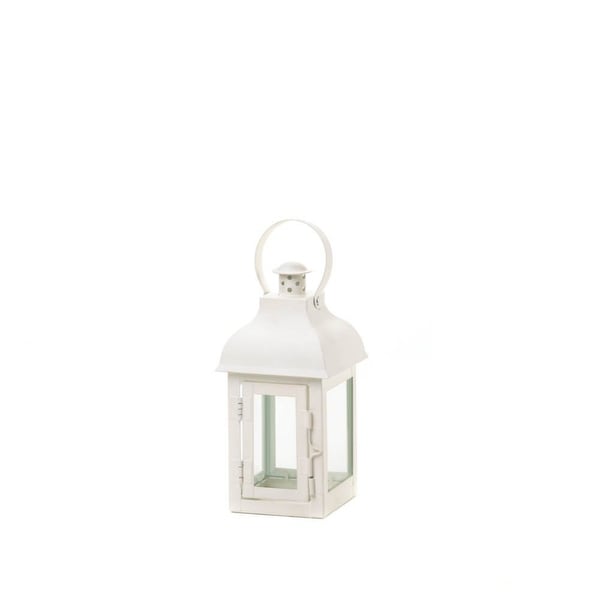 2 Terrace Small White Lanterns