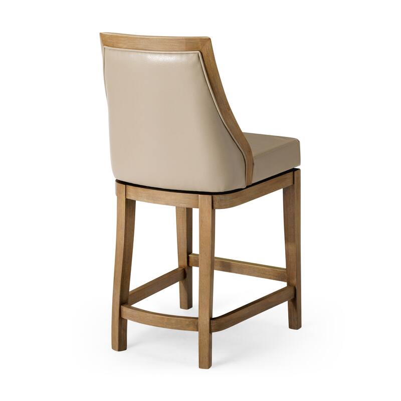 Maven Lane Vienna Swivel Kitchen Stool