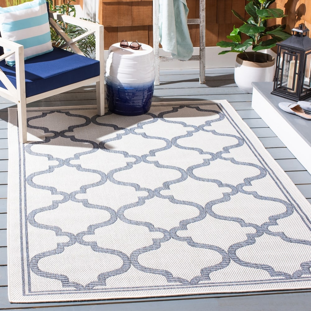 Martha Stewart by SAFAVIEH Washable Iemy Indoor/ Outdoor Waterproof Rug