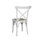preview thumbnail 28 of 38, Colmar Classic Traditional X-Back Wood Rattan Dining Chair, Natural (Set of 2) by JONATHAN Y
