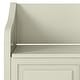 preview thumbnail 22 of 39, WYNDENHALL Hampshire SOLID WOOD 42 inch Wide Traditional Entryway Storage Bench - 42 W x 18 D x 29.5 H